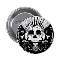 BOUTON DE BANDES DESSINÉES DE SOC BADGE