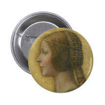 Bouton de Bella Principessa de La Badges Avec Agrafe