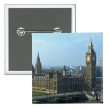 Bouton de Big Ben Pin's Avec Agrafe