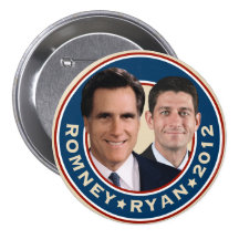Bouton de campagne de Romney-Ryan 2012 Badge