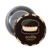 Bouton de chargement de biscuit badges