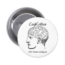 Bouton de Cogknitive Badges Avec Agrafe