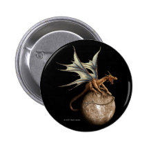 Bouton de dragon de Mercury Badge Avec Épingle