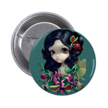 Bouton "de fée carnivore de bouquet" badges avec agrafe