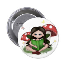Bouton "de fée de champignon" badge