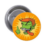 Bouton de Gremmie - orange Badge Avec Épingle