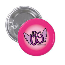 Bouton de guerrier de cancer du sein pin's