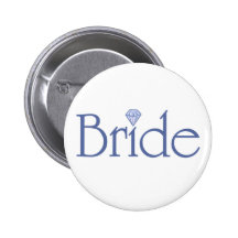 Bouton de jeune mariée pin's
