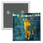 Bouton de minuit d'Aoudad de clair de lune boutons publicitaires