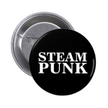 Bouton de punk de vapeur pin's avec agrafe