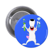 Bouton de rat de laboratoire de tube à essai badges avec agrafe