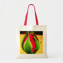 bouton de rose sacs fourre-tout