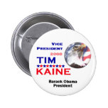 Bouton de Tim Kaine VP Obama Pin's Avec Agrafe