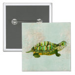 Bouton de tortue de jade boutons publicitaires