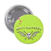 Bouton des tricoteuses de l'enfer petit badges avec agrafe