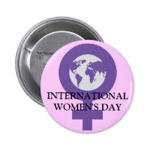 Bouton du jour des femmes pin's