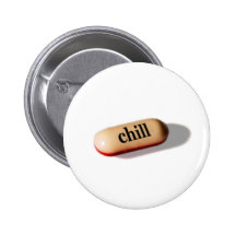 Bouton froid de pilule badge avec épingle