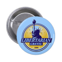 Bouton libertaire LP Denver de GRAVIER de partie Badges Avec Agrafe
