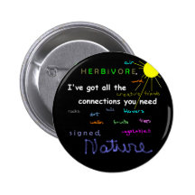 Bouton naturellement riche badges avec agrafe