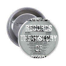 Bouton rond pin's avec agrafe