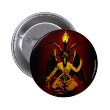 Bouton satanique de chèvre pin's