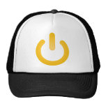 Bouton simple de puissance casquette de camionneur