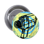 bouton superbe d'appareil-photo de film 8 pin's