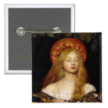Bouton : Vanité - par Frank Cadogan Cowper Badge Avec Épingle