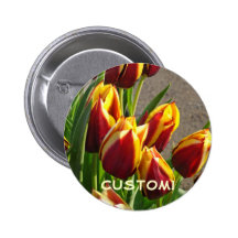 Boutons faits sur commande ! La tulipe fleurit le  Badges