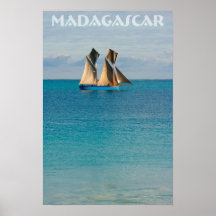 Boutre à Madagascar Posters