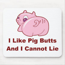 Bouts de porc tapis de souris
