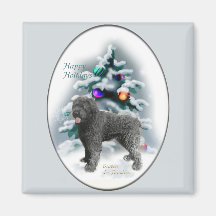 Bouvier des Flandres Christmas Gifts Magnets