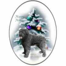 Bouvier des Flandres Christmas Ornament Photo Cut Out