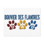 BOUVIER DES FLANDRES DAD Paw Print 1