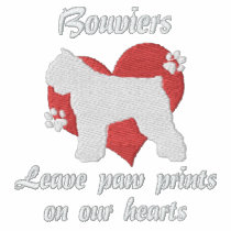 Bouviers Leave Paw Prints