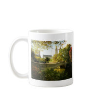 Bow Bridge in Autumn, Central Park, New York City Mugs