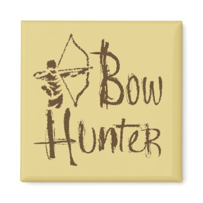 Bow Hunter Magnet by FishNHuntObsessions