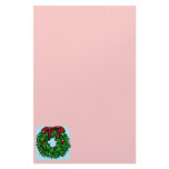 Bow of holly personalized stationery
