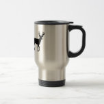 Bowhunter in Treestand Shooting Deer Mug