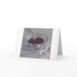 "Bowl of Cherries" Art Card Blank Greeting