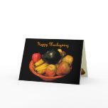 Bowl of Fruit Thanksgiving cards