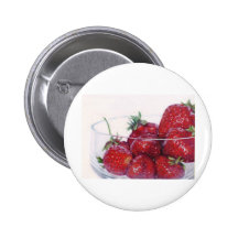 Bowl of Strawberries Buttons