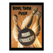 Bowl Them Over World War 2 Custom Announcements