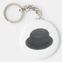 BowlerHat080909 Keychain