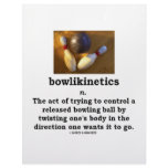 Bowlikinetics - Noun Act of Twisting One's Body Customized Letterhead