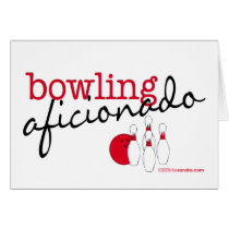 Bowling Aficionado Card