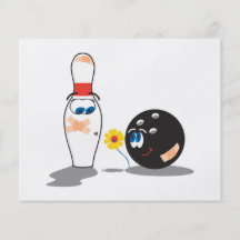 bowling ball and pin truce love full colour flyer