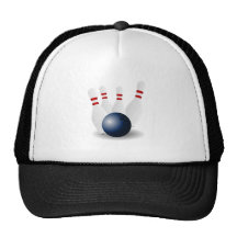 Bowling Ball and Pins Hat