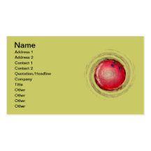 BOWLING BALL BUSINESS CARD TEMPLATE