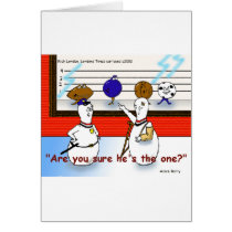 Bowling Ball Crimes Funny Gifts & Collectibles Greeting Card